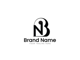 NB Letter Logo design Vector Art, Icons, and Graphics	
