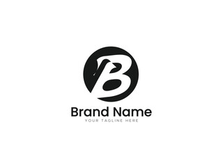 B Letter Logo design Vector Art,B Icons, and Graphics	