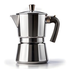 Obraz premium coffee maker isolated on white