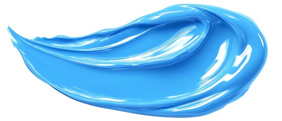 Light Blue Swirl Texture Isolated