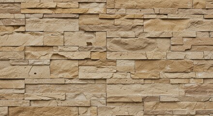 Fototapeta premium Rustic Sandstone Wall Texture