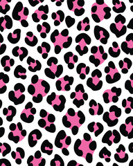 A seamless leopard print pattern, Abstraction leopard Fashion pattern