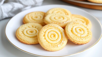 Decorative cookie tin filled with assorted cookies, sitting beside vintage recipe book.