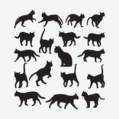 Download our Cat Vector Bundle featuring high-quality, adorable cat illustrations perfect for graphic design, print, and digital projects. Ideal for cat lovers and creatives!
