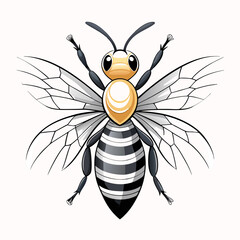 bee and flower
