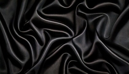 Fototapeta premium Luxurious Silk Fabric with Soft Folds and Shiny Texture