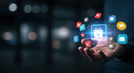 Ecommerce Applications and Digital Marketing Strategy for Online Business Success