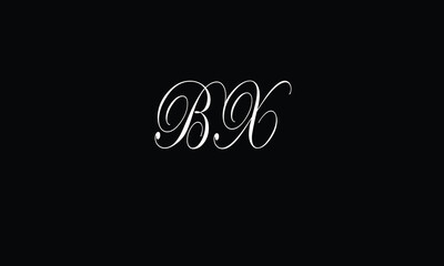 BX , B X ,abstract, letters ,logo ,monogram,
