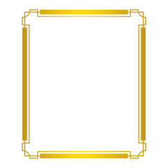 gold border frame vector.eps