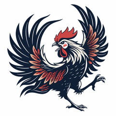 Create a vector illustration of a powerful, bold-stroked kangaroo engaged in fierce combat, showcasing detailed muscles and intense expression.