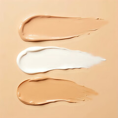 Obraz premium White and beige sprinkles