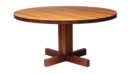 Round Wooden Table