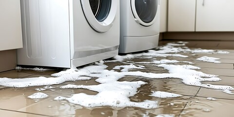 Laundry Room Flood Damage
