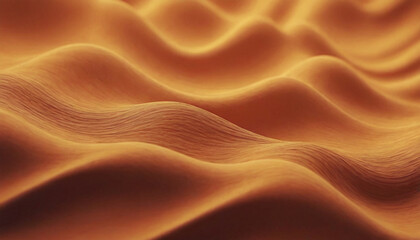 Obraz premium abstract orange wavy 3d texture gradient background