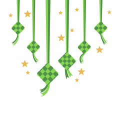 Ramadan Ketupat Hanging Border Decoration