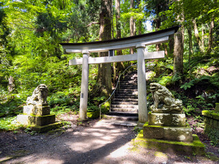 Towada Shrine in Aomori, Japan