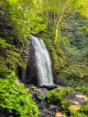 Waterfall in Oirase Keiryu gorge in Aomori, Japan