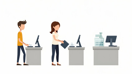 Revolutionizing Retail: Flat Self-Checkout Systems with Automated Scanning, Digital Payments, and Interactive Interfaces for Enhanced Store Efficiency