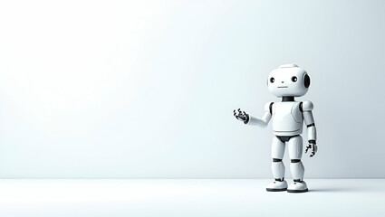 Fototapeta premium Explore flat wallpaper artwork showcasing refined minimalist design, highlighting AI in industrial automation and innovative digital interfaces.