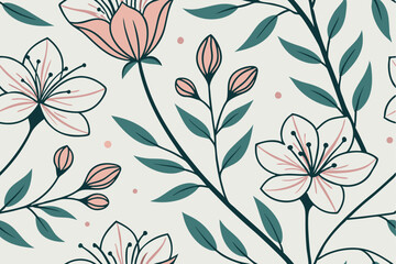 Fototapeta premium Vector art deco leaves luxury background elegant design.