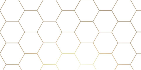 Fototapeta premium Abstract cube hexagon shape background. Vector banner design. Hexagons pattern. Geometric abstract background with simple hexagonal elements. Medical. Vector digital