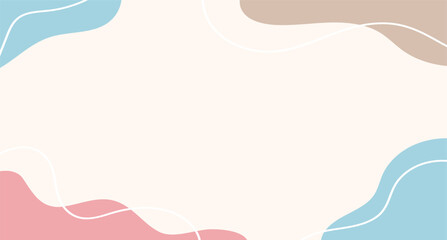 minimalist style hand background