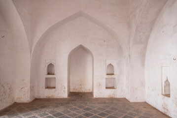 Obraz premium Sajja Kothi. Panhala Fort, Kolhapur, Maharashtra, India.