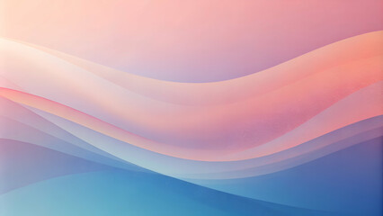 Naklejka premium Abstract Pastel Gradient Background. Minimalist Art Wallpaper