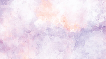 Obraz premium smooth bright colorful watercolor for horizontal background designed with earth tone watercolor background. Watercolor paint like gradient background. 