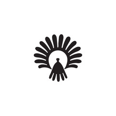 silhouette of icon design vector 