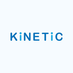 Kinetic Logo - Simple Alphabet Kinetic Logo Design