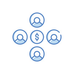 Stakeholder  Vector icon