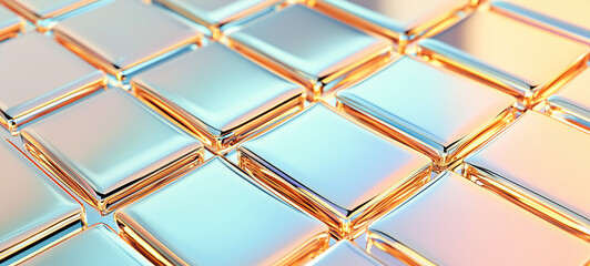 Abstract metallic seamless pattern