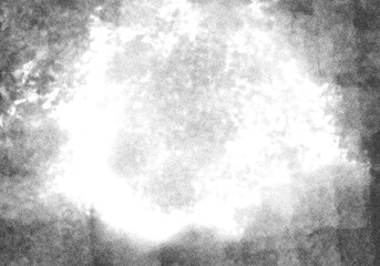 Abstract grunge black and white distressed texture background, Isolated on white background. PNG