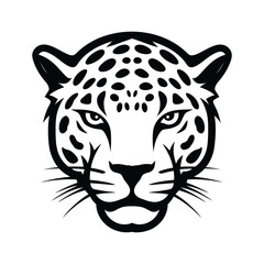 cheetah Head Silhouette