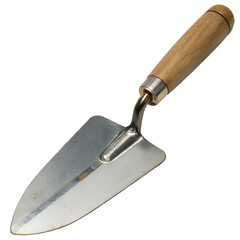 Trowel on transparent background
