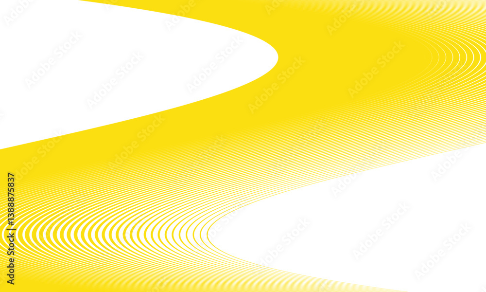 Aufkleber abstract transition from yellow flag line pattern.