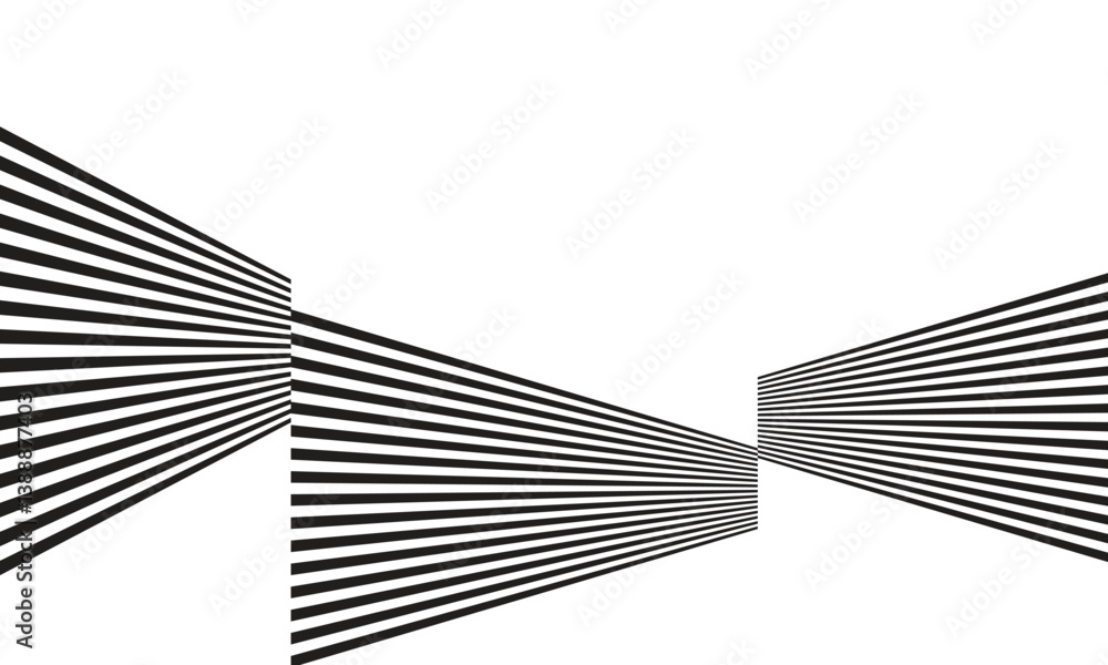 Poster abstract black stripe broken line pattern can be used background, banner, poster.