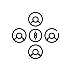 Stakeholder  Vector icon