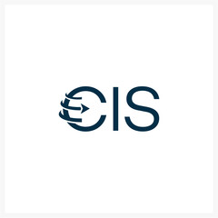 Modern Global Business Logo with Arrows