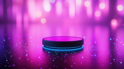 Smart digital assistant analyzing consumer sentiment in a futuristic setting abstract visuals interactive technology environment