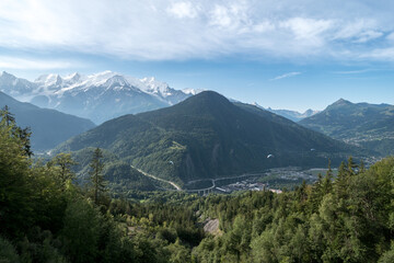 Obraz premium Haute Savoie : vallée du Mont Blanc 1