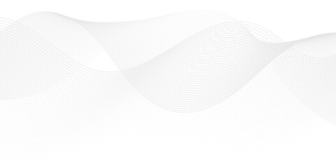 	
Abstract white and gray line dynamic creative smooth beautiful space digital composite sound and wave bland line. frequency flow business stripe gradient white vector technology template background.
