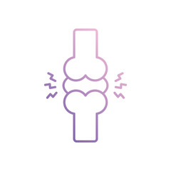 Joint icon isolated on a white background. Vector illustration.