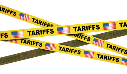 American tariffs and US government import taxation, trade war policy, domestic market protectionism