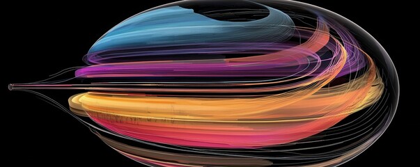 Futuristic globe illustrating consumer heatmaps and predictions digital environment abstract viewpoint concept of data visualization