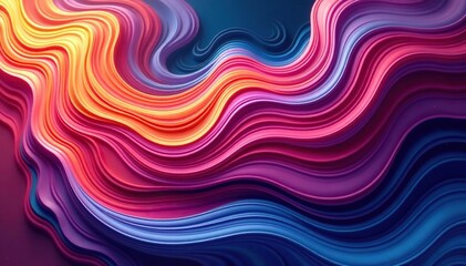 Obraz premium Abstract swirls and flowing lines create a dynamic, organic pattern , organic, nature inspired, background