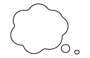 もくもく吹き出し