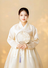 전통 한복을 입은 한국의 여성, 한국의 전통문화
