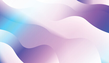 Wave Modern Background. For Your Design Wallpaper, Presentation, Banner, Flyer, Cover Page, Landing Page. Vector Illustration with Color Gradient.